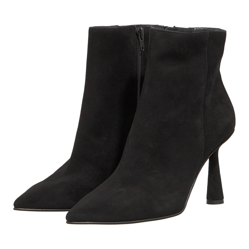 Kennel & Schmenger Stiefeletten Lila Samtziege schwarz