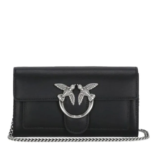 PINKO Love One Wallet Black Porte-monnaie