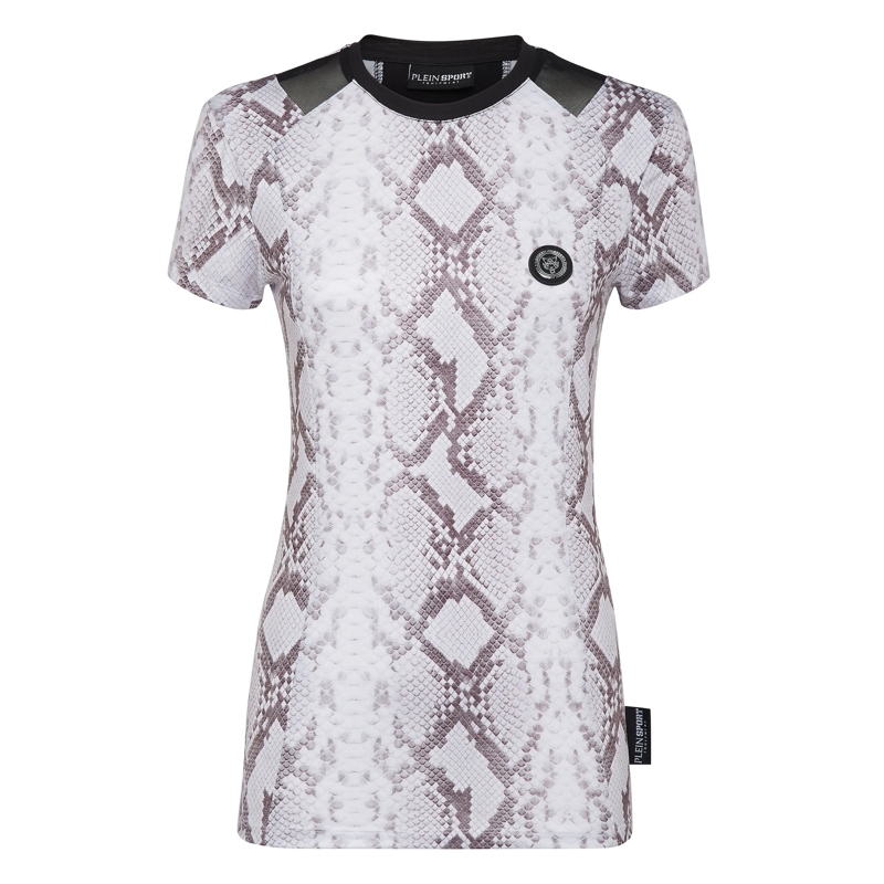 Plein Sport T-Shirt T-Shirt Python grau
