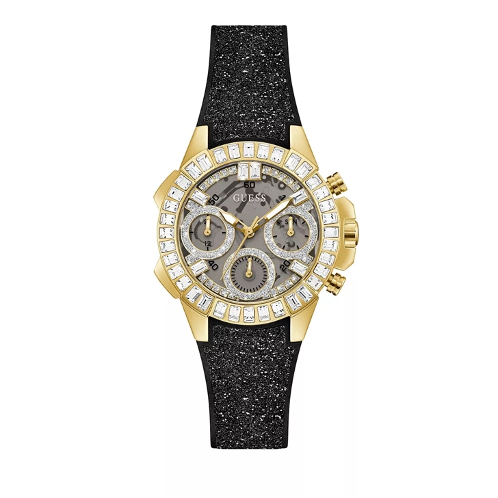 Guess Ladies Watch Bombshell Black Gunmetal Montre multifonction