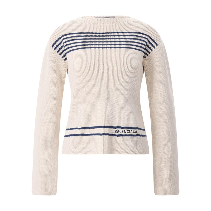Balenciaga  Pullover aus Baumwolle weiß