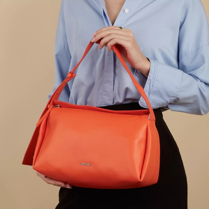 Calvin klein orange backpack best sale