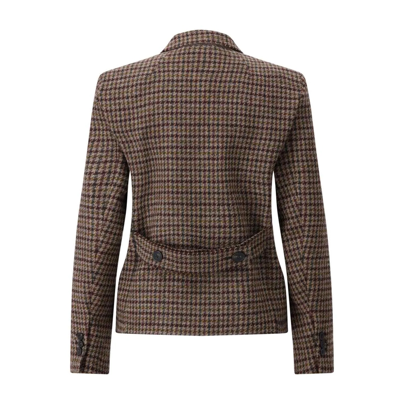 WEEKEND Max Mara Blazer Blazer Gerusia im Hahnentrittmuster braun