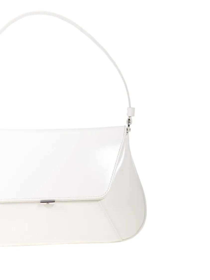 Amina Muaddi Hobo bags Ami Bag in wit