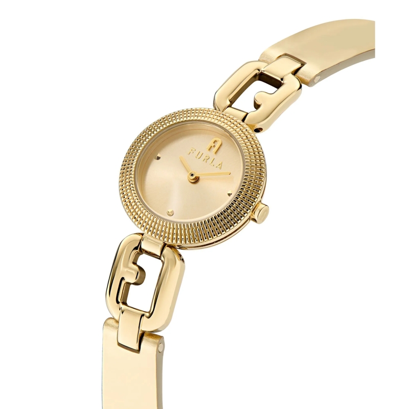 Furla Quarzuhr Quarz-Analoguhr Furla Arco Chain gold(Image 3)