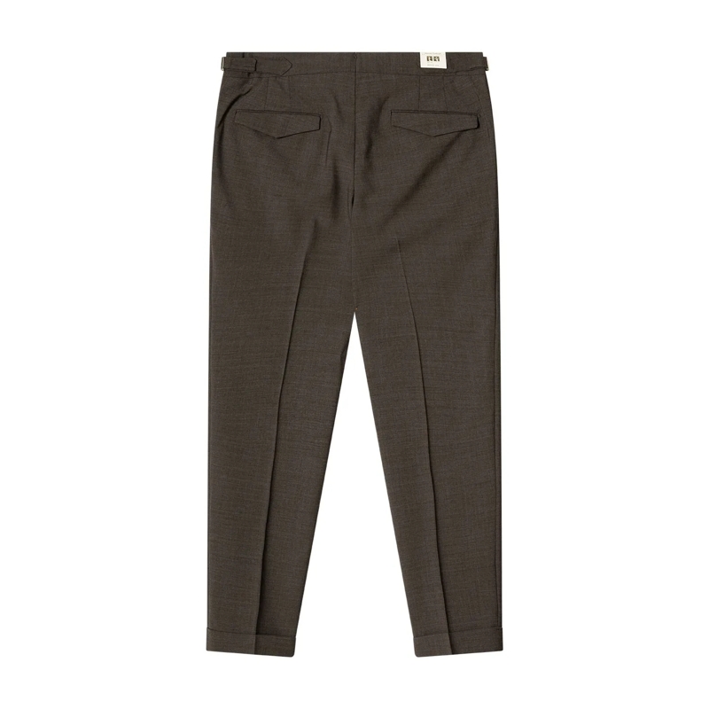 Briglia Freizeithose Slim-Fit Hose aus Wollmix dunkelblau(Image 4)