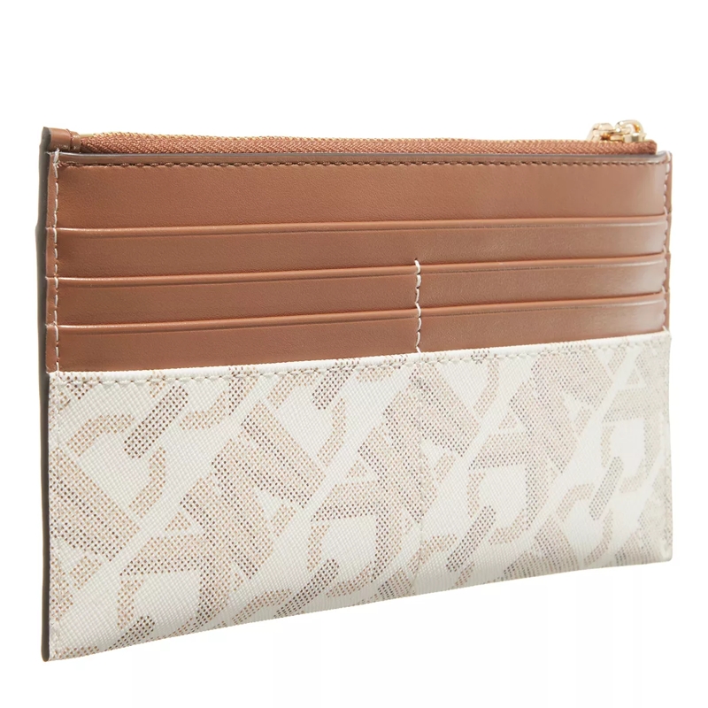 MICHAEL Michael Kors Kartenhalter Large Zip Card Case Vanilla Luggage(Image 3)