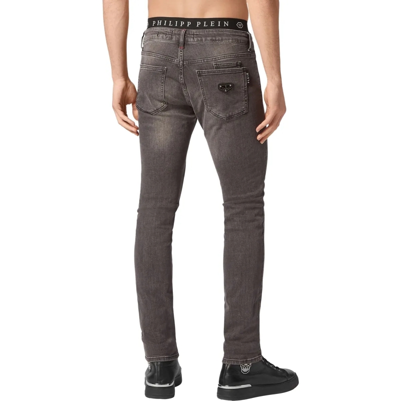 Philipp Plein Skinny-Leg-Jeans Jeans Slim Fit grau(Image 6)