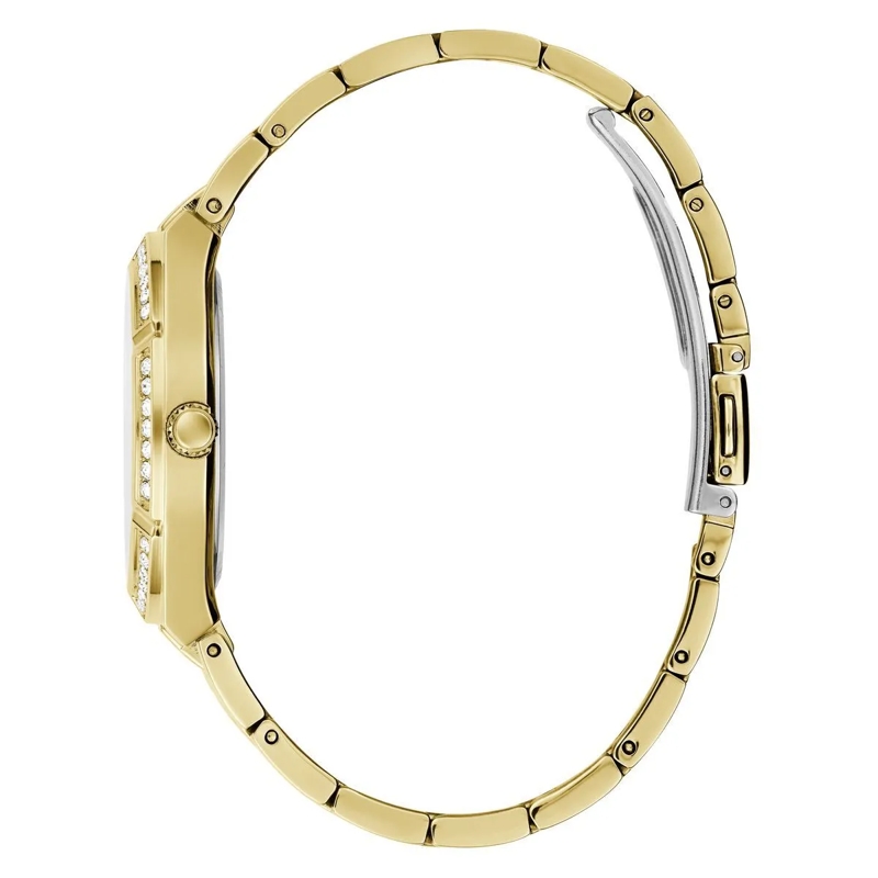 Guess Quarzuhr Analoguhr Cosmo gold(Image 2)
