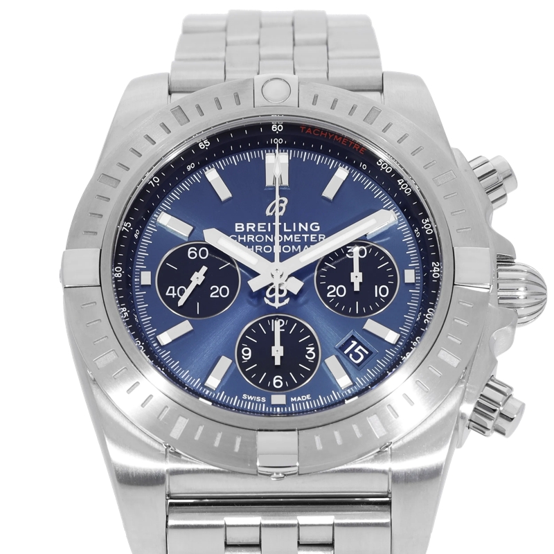 Breitling Automatikuhr Chronomat Blau