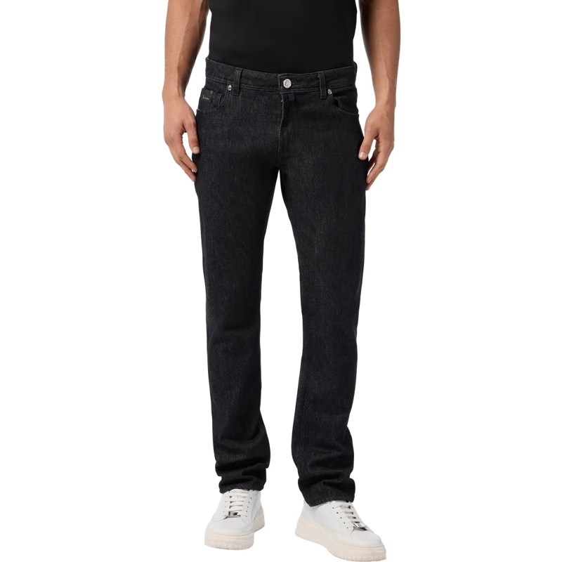 BILLIONAIRE Jeans mit geradem Bein Super Straight Cut Jeans schwarz(Image 3)