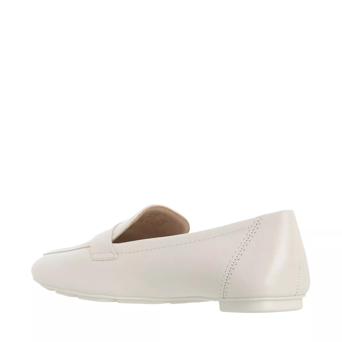 Stuart weitzman white on sale loafers