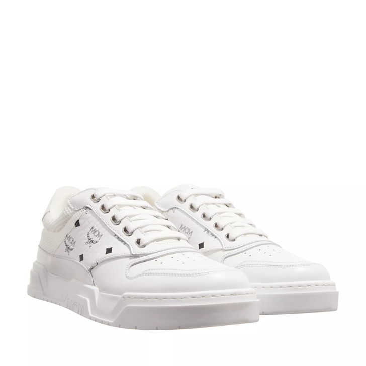 Mcm white discount sneakers