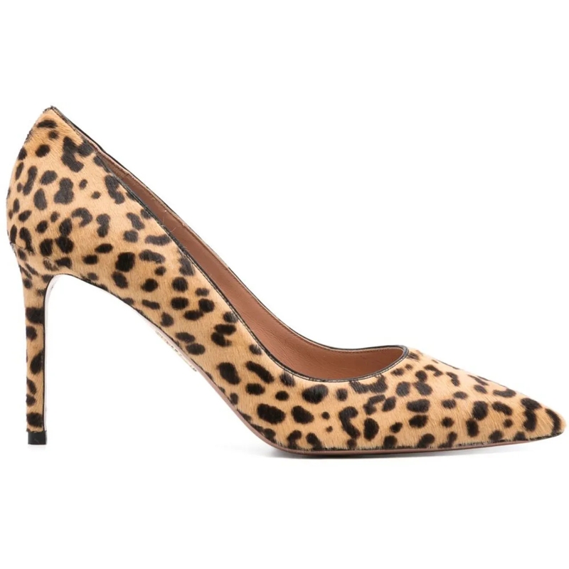 Aquazzura Pumps With Heel Brown braun