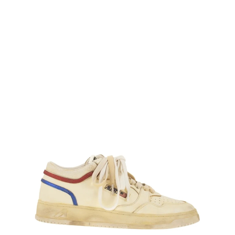 Autry International Lage-top sneaker Med-Way - Leather Sneakers Neutrals
