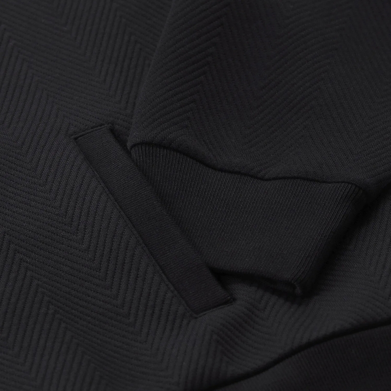 Givenchy Strickjacke Sweatjacke mit Fischgrätenmuster schwarz(Image 6)