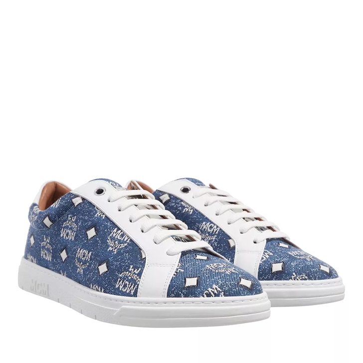 Blue Monogram Denim Luxembourg Sneakers