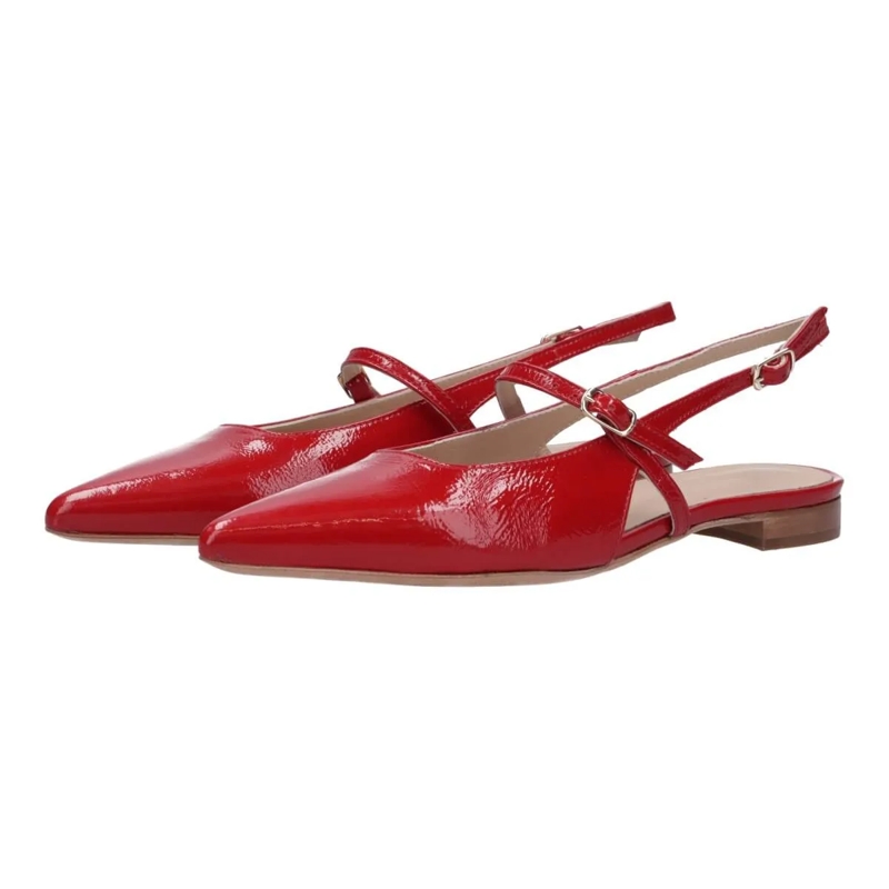 Thea Mika Ballerinas Sling-Ballerinas rot