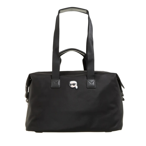 Karl Lagerfeld K/Ikonik 2.0 Nylon Weekender Black Weekender