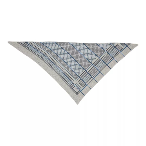 Lala Berlin Triangle Neo Stripes M Stripy Flanella Sciarpa in cashmere