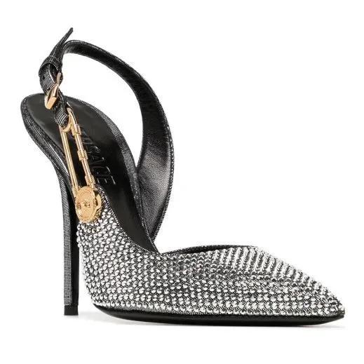 Versace Pumps & High Heels - Safety Pin 120Mm Pumps - für Damen