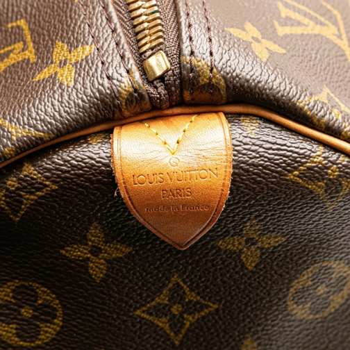 Louis Vuitton Weekender 1995 Monogram Keepall 55 braun (Image 10)