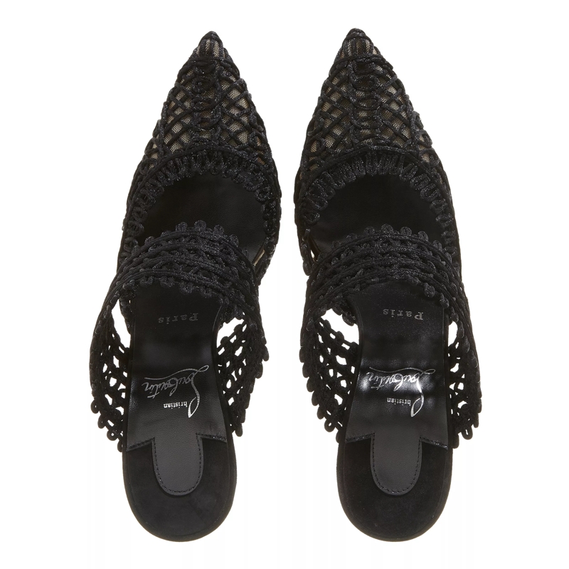 Christian Louboutin Mules Deia 100 mm Mules Black(Image 4)