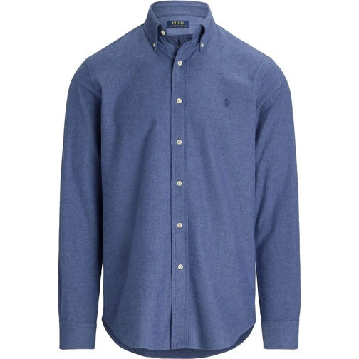 Ralph Lauren Legere Oberteile Overhemd casual lange mouw blau