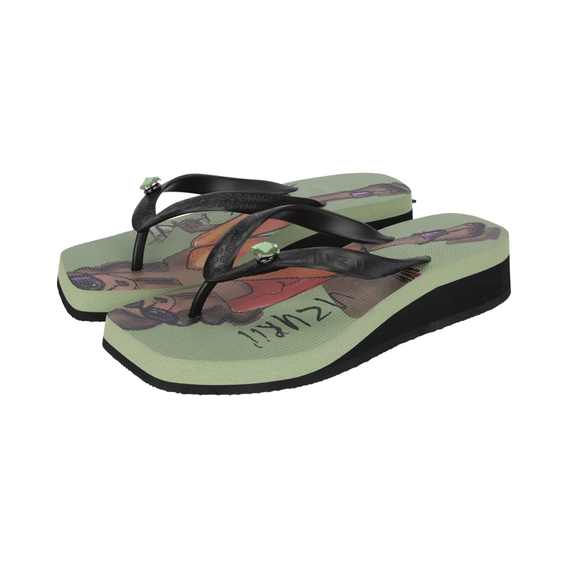 UZURII Flip Flops Zehentrenner Pearl Monroe grün(Image 2)