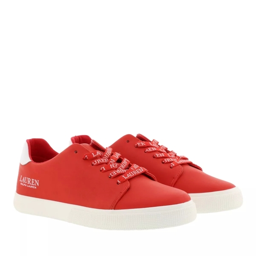 Lauren Ralph Lauren Joana Vulc Sneakers Sporting Red/White lage-top sneaker