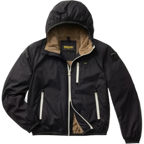 Blauer Daunenjacken Coats Black schwarz