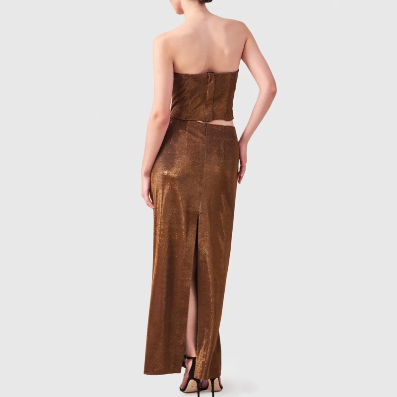 Helene Galwas Maxirock Rock HEDA orange(Image 3)
