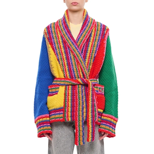 Pucci Cardigan Wool Multicolor Cardigan Multicolor