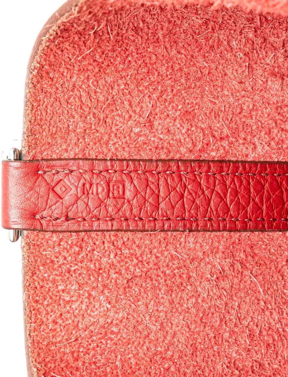 Hermès Hobo bags Clemence Picotin Lock 22 in rood