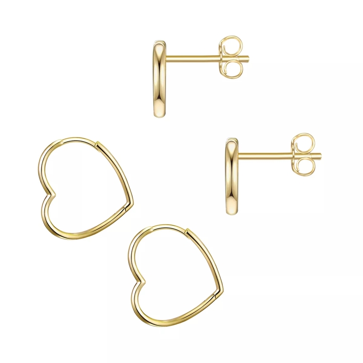 Glanzst cke M nchen Set hoop earrings stud earrings sterling