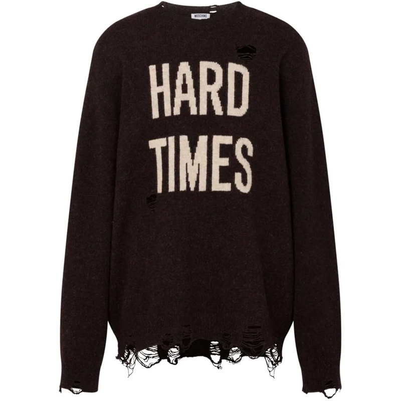 Moschino  Sweaters Brown braun