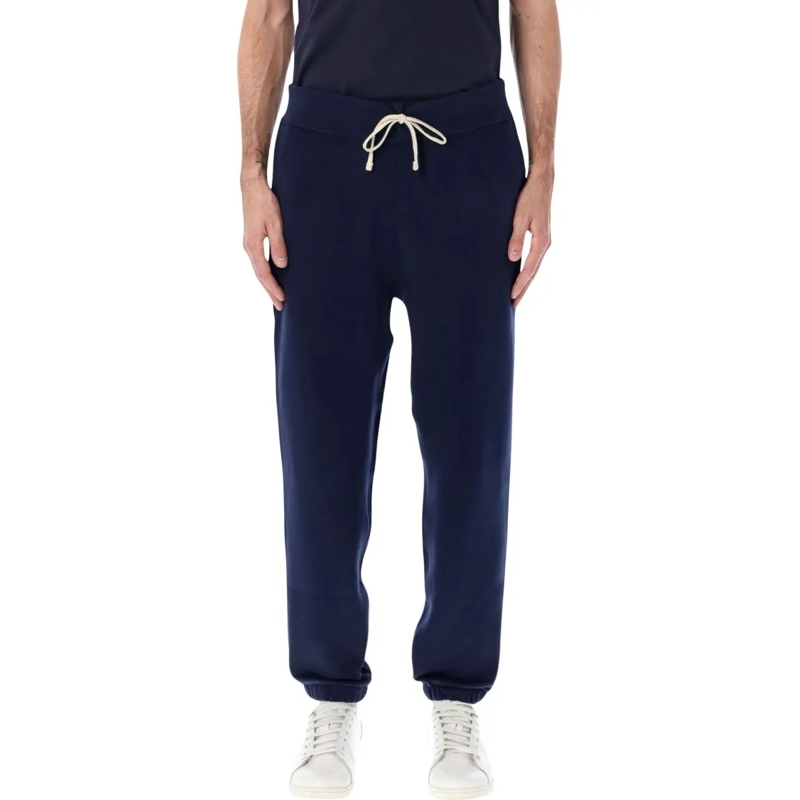 Polo Ralph Lauren Jogginghose Cotton-Blend Fleece Joggers With Drawstring Blue