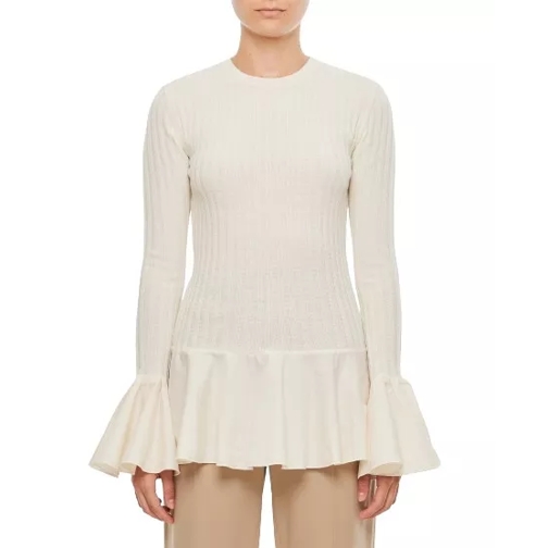 J.W.Anderson Underpinning Wool Top White 