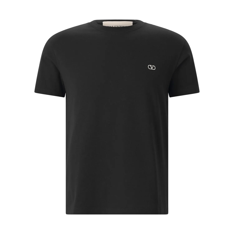 Valentino Garavani T-Shirt T-Shirt aus Baumwolle dunkelblau(Image 5)