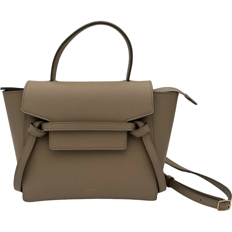 Celine Tote Celine Nano Belt Bag - Taupe taupe