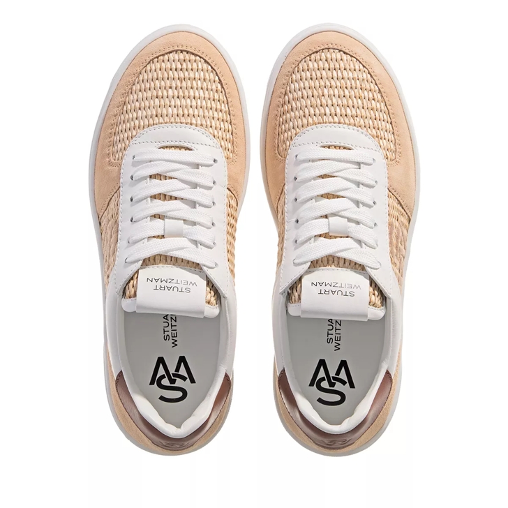 STUART WEITZMAN SW コトサイト モノクラム スニカ 【関税込】 White 'SW Courtside' sneakers Stuart Weitzman - Vitkac Italy