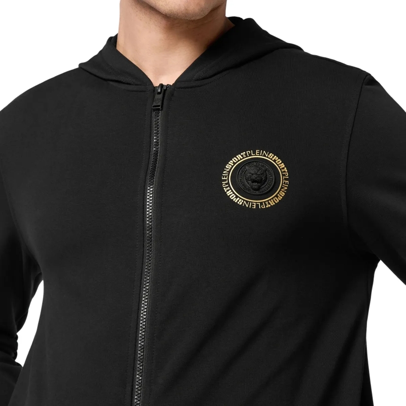 Plein Sport Sweatjacke Sweatjacke Mit Kapuze Tiger schwarz(Image 4)