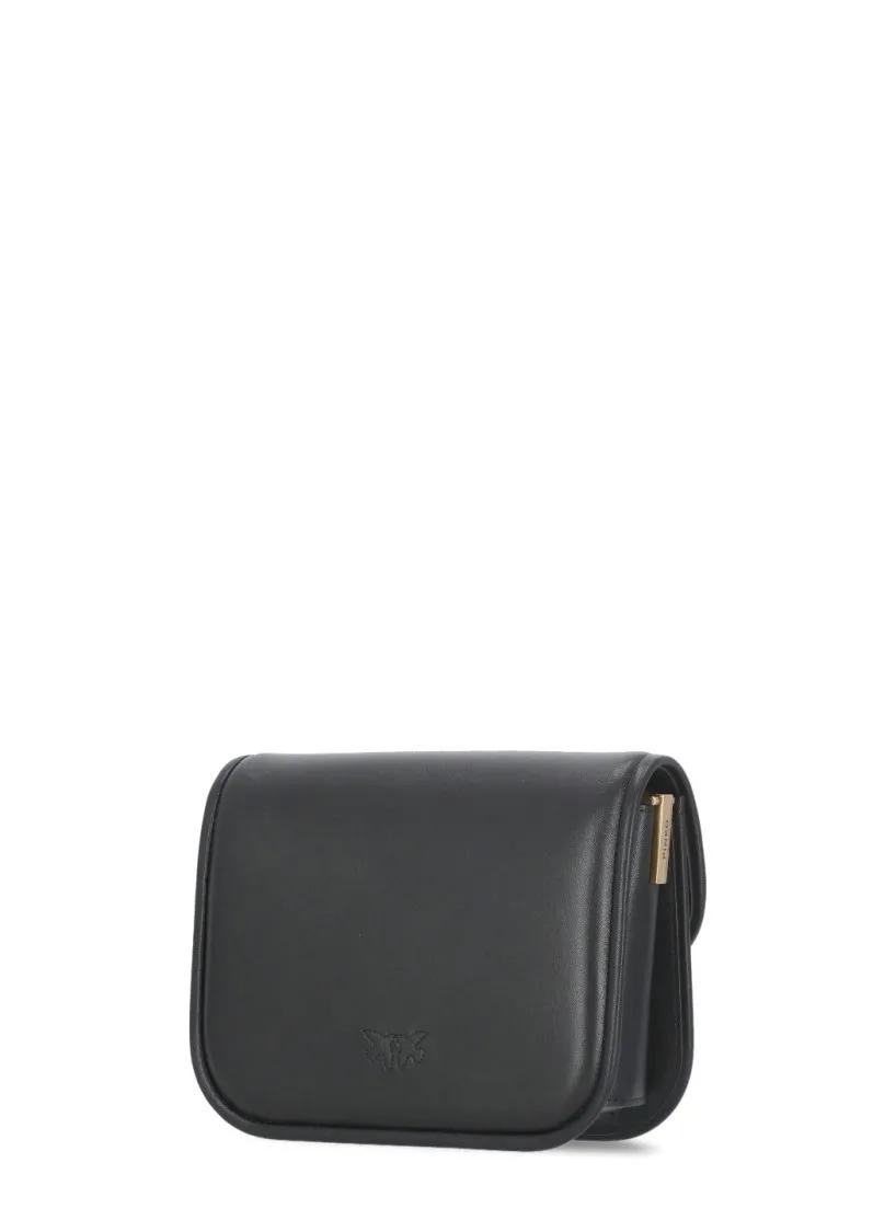 pinko Hobo bags Black Love Box Mini Bag in zwart