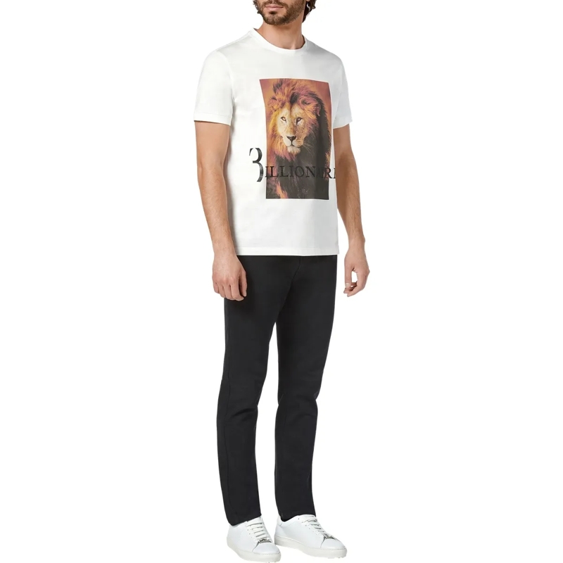 BILLIONAIRE T-Shirt T-Shirt Lion weiss(Image 3)