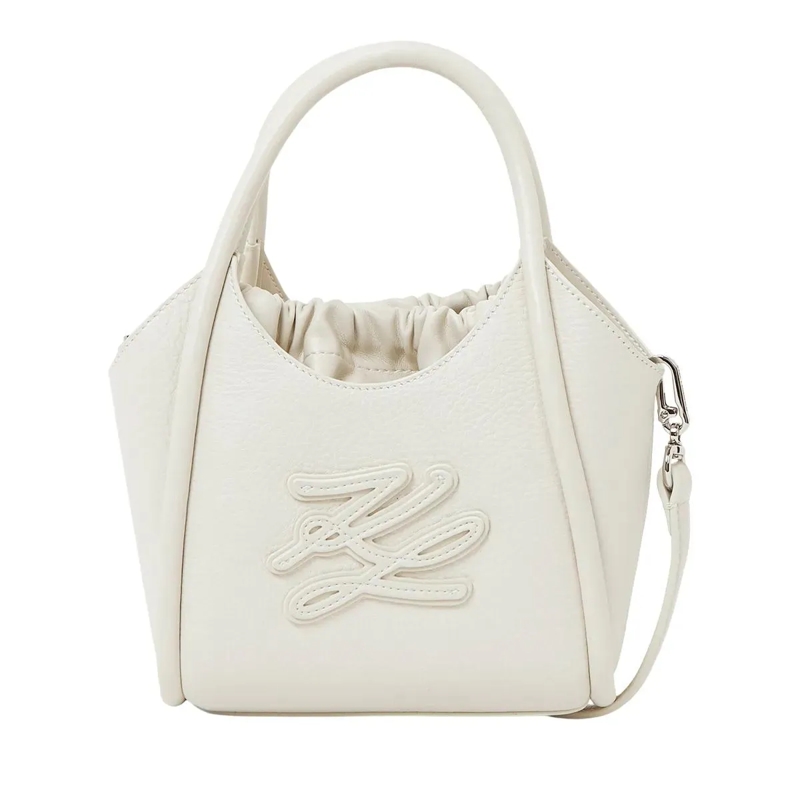 Karl Lagerfeld Shopper MINI K/AUTOGRAPH Handtasche offwhite