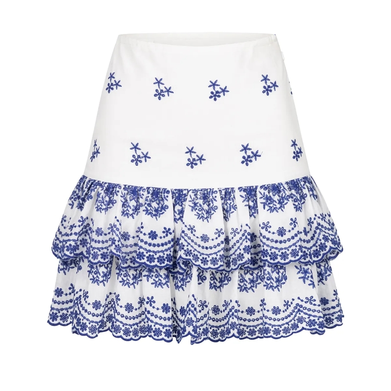 Claire Luise Minirock Rock weiss