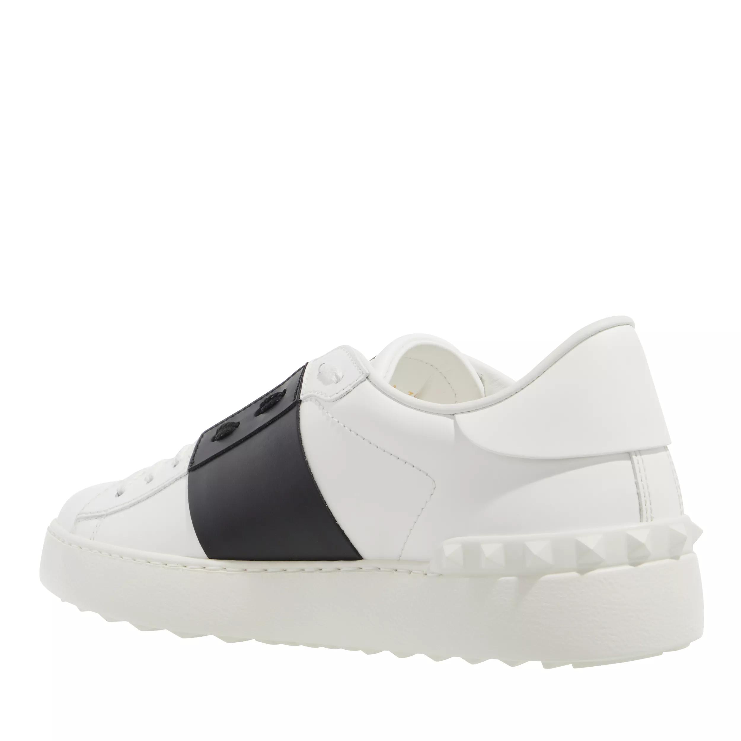 Valentino black clearance and white sneakers