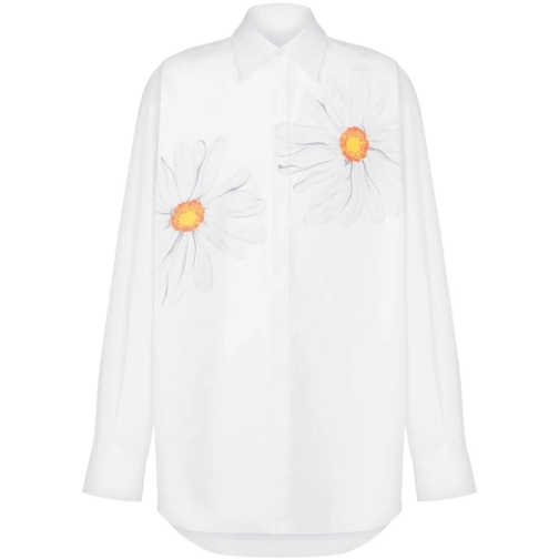 Moschino Legere Oberteile Shirts White weiß