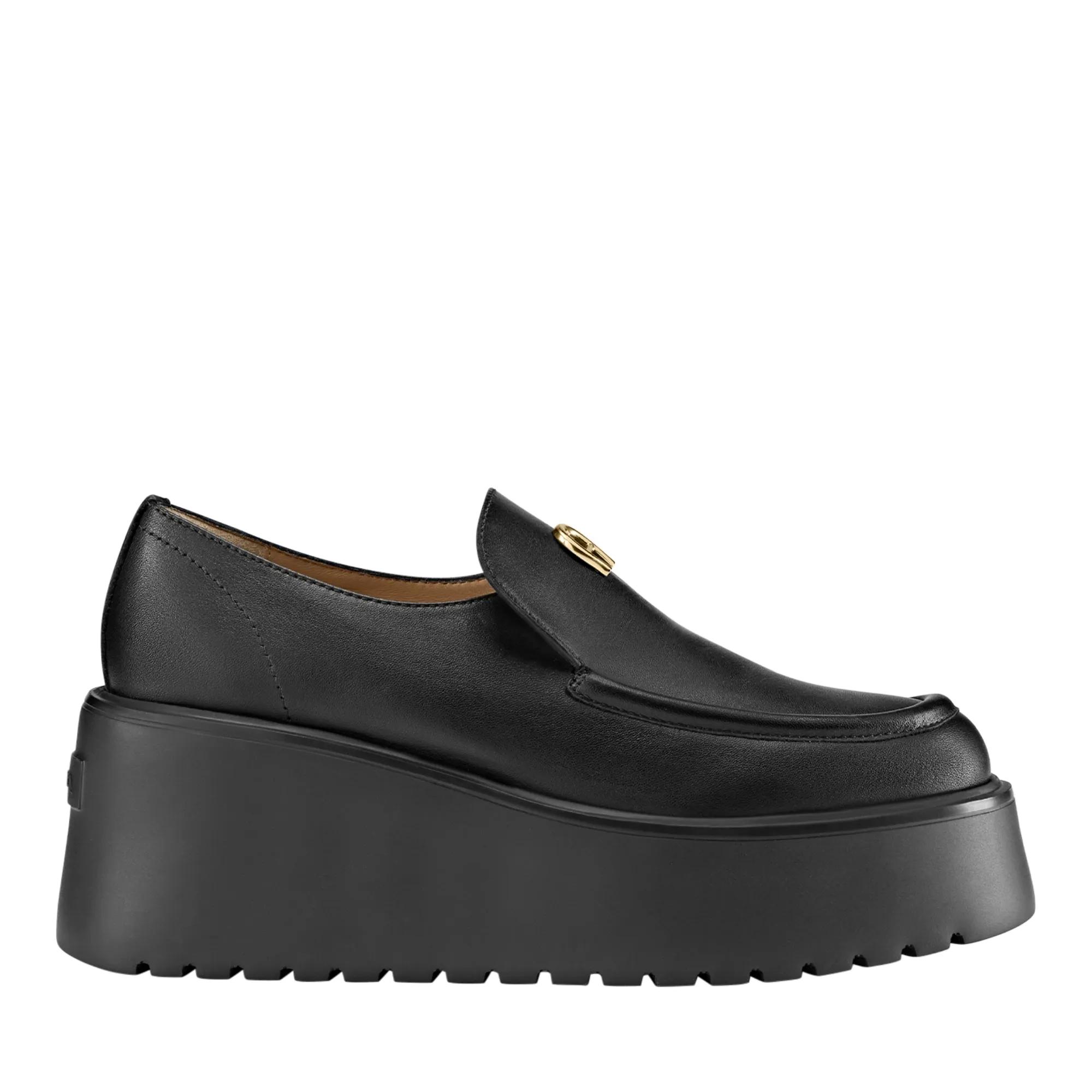Aigner Loafer - plateau loafer Plateau Loafer 12B - Gr. 42 (EU) - in Schwarz - für Damen