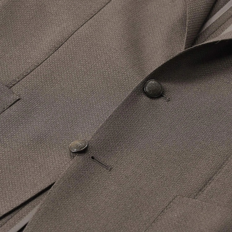 Tagliatore Anzugjacke Sakko aus Schurwolle blau(Image 4)